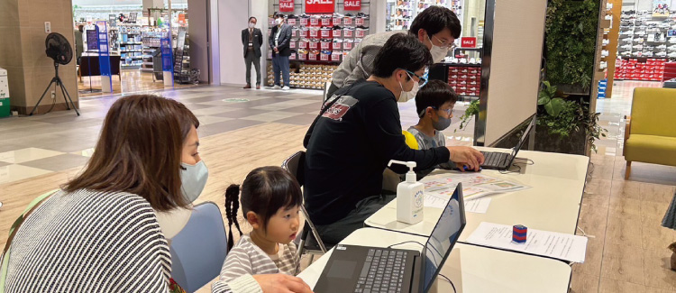 商業施設などでのイベント事業